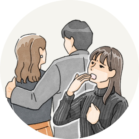 Infidelity Compensation Illustration